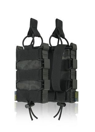 Усиленный подсумок kiborg gu single mag pouch черный мультикам