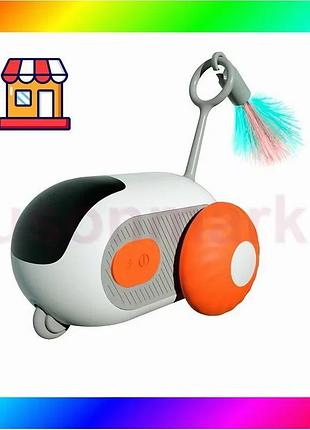 Bs игрушка для животных best mix с дистанционным управлением бадминтон smart cat toy dt1126 orange bas77/n