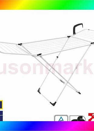 Bs сушарка для білизни best mix підлогова casa si flex dry 4in1 white/black (cs92970002) bas77/n