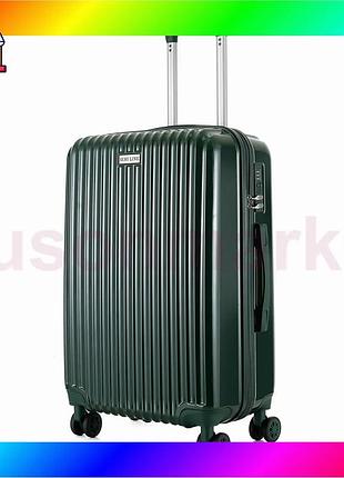 Bs чемодан semi line best mix 24" (m) dark green (t5948-2) bas77/n