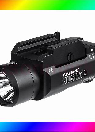Bs фонарь тактический mactronic best mix hussar (1050 lm) gun mount (thg0010) bas77/n