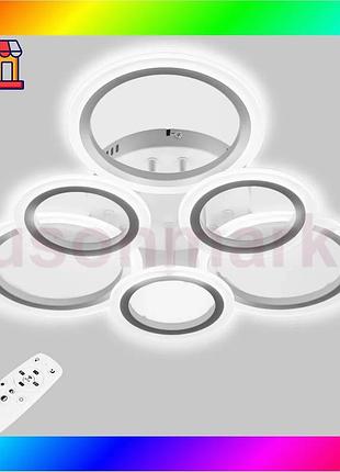 Bs потолочная led люстра, best mix светодиодный светильник sunlight белый 6326/3+3 bas77/n