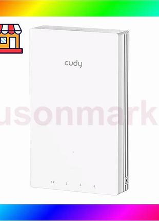 Bs точка доступу cudy best mix ap3000 wall настінна wifi 6 з підтримкою mesh дводіапазонна гігабітна a bas77/n