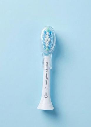 Насадка для зубних щіток philips sonicare c3 premium plaque defence hx9044 - біла
