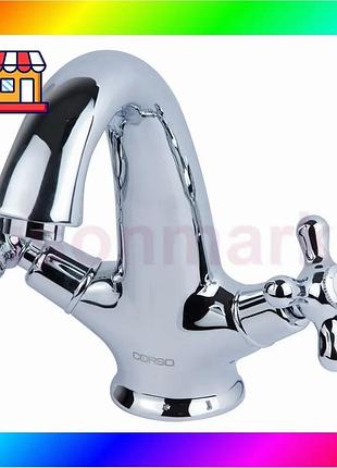Bs смеситель arno 1/2" best mix для раковины литой на шпильке corso fe-2a152c (9679000) bas77/n