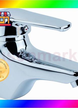 Bs смеситель hm ø40 best mix для раковины литой на гайке aquatica hm-1a131c (9736000) bas77/n