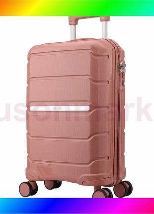 Bs валіза semi line best mix 20" (s) rose gold (t5836-1) bas77/n