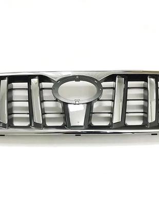 Решетка радиатора toyota prado 120 2003-2009, хромированная/грунт., avtm, 188128990