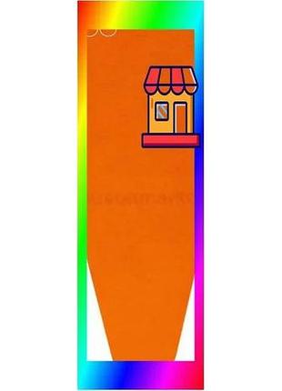 Bs чехол для гладильной best mix доски rolser muleton mandarina 140 x 55 см (fur004-2089) bas77/n