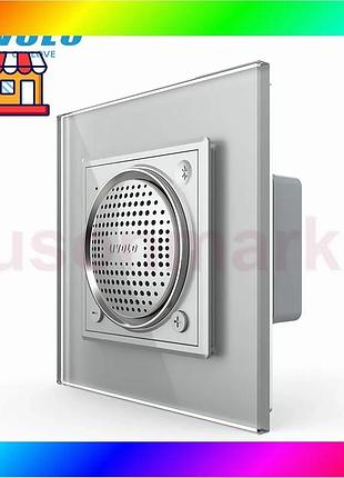 Bs bluetooth колонка livolo best mix сірий скло (vl-c7-fcf-2ip) bas77/n