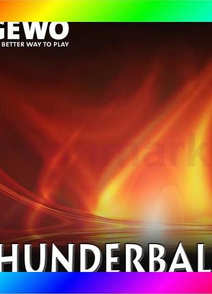Bs накладка для ракетки best mix gewo thunderball² 2.1 red (4814300021) bas77/n