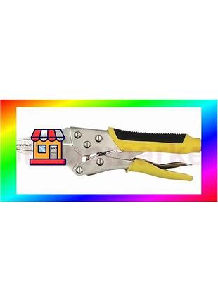 Bs клещи зажимные универсальные best mix mastertool 220 мм удлиненные губки 07-0902 bas77/n