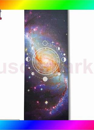 Bs коврик для йоги easyfit light violetmoon (замша-каучук) bas77/n