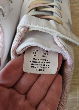 Кеды для девочки, h&amp;m, размер 31 3