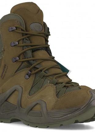 Демисезонные берцы хакі forester high f3545 waterresistant