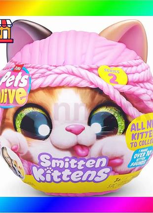 Bs интерактивный игровой набор-сюрприз best mix pets alive s2 – игравливые котенки (в ассорт.) bas77/n