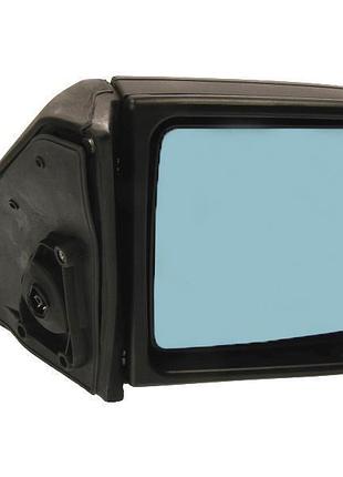 Зеркало боковое mercedes-benz e-class 190/w124 1982-1998, в сборе, левое, электрическая регулировка, с подогревом, голубое стекло,