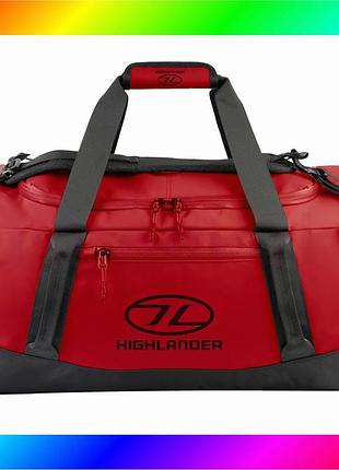 Bs сумка дорожная водозащитная best mix highlander hauler duffel 65l red (db133-rd) bas77/n