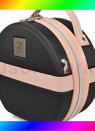 Bs бьюти-кейс semi line best mix 5l black/pink cream (t5671-1) bas77/n