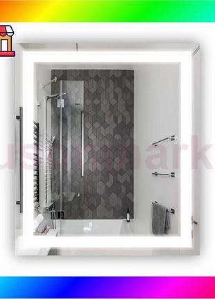 Bs дзеркало з led best mix підсвіткою sr-003 (700х800мм) bas77/n
