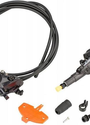 Тормоза гидравлические shimano deore xt bl-t8100+br-m8100 1700 мм черно-графитовый (7727)