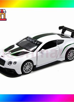 Bs автомодель - bentley best mix continental gt3 (белый) bas77/n