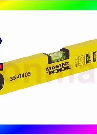 Bs уровень строительный с best mix магнитами mastertool 40 см 3 капсулы 0,5 мм/м 0,03° 35-0403 bas77/n