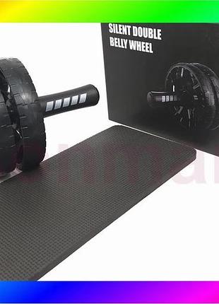 Bs ролик для пресса best mix easyfit blm двойной черный bas77/n