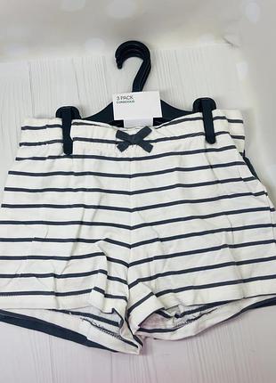 Набір шортів h&m для дівчинки 134