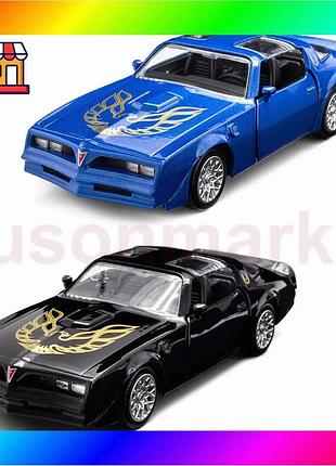 Bs автомодель – pontiac best mix firebird 1978 (черный, синий) bas77/n