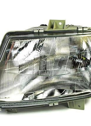Фара передняя mercedes-benz vito w638 1995-2003, левая h4/h1, электрическая/механическая регулировка, depo, 440-1119l-ld-em