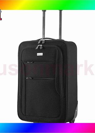 Bs чемодан semi line best mix 20" (s) black (t5676-1) bas77/n