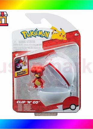 Bs игровой набор pokemon best mix w15 - магби в покеболе (игровая фигурка, покебол) bas77/n