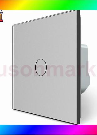 Bs умный сенсорный диммер best mix livolo серый zigbee (vl-c7fc1d2z-2gip) bas77/n