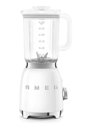 Блендер стационарный smeg (blf03wheu) retro style 50's - белый, белый