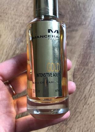 Mancera gold intensitive aoud