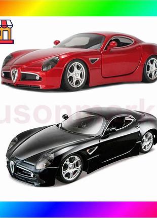 Bs автомодель - alfa best mix 8c competizione (2007) (червоний металік, 1:32) bas77/n