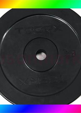 Bs диск для штанг best mix и гантелей toorx 10 кг 25 мм черный (dgg-10) bas77/n