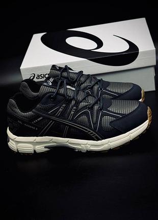Мужские черные кроссовки акс мужские кроссовки на лето asics очень удобны и легкие
