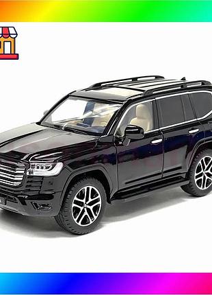 Bs автомодель - toyota best mix land cruiser (черный, 1:24) bas77/n