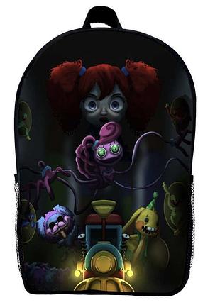 Рюкзак поппи плейтайм poppy playtime детский (gear bag mini 07) черный, 29 х 21 х 9 см