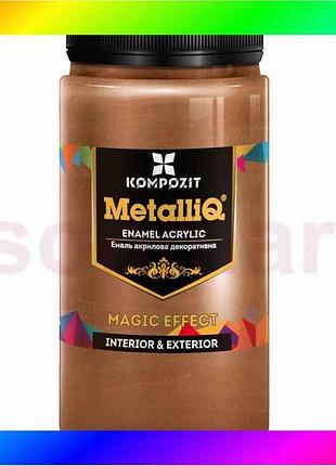 Bs эмаль акриловая metalliq® best mix банка 900 г, 900 г, бронза bas77/n