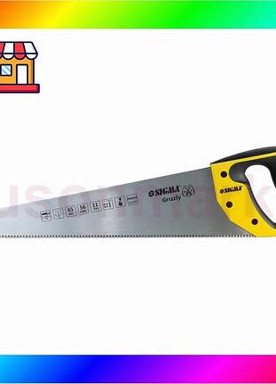 Bs ножовка по дереву best mix 450мм 11tpi grizzly sigma (4400881) bas77/n