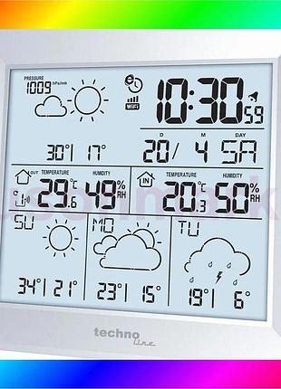 Bs метеостанция technoline direktwetter best mix wd2000 silver (wd2000) bas77/n