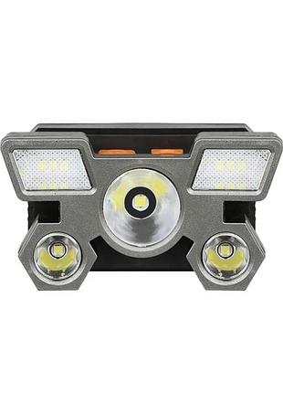 Налобный фонарь светодиодный 5 со встроенным аккумулятором 18650head light