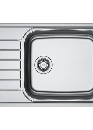 Кухонная мойка franke spark skl 611-78 xl (101.0716.716) нержавеющая сталь декорированная