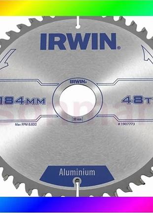 Bs диск по алюмінію best mix tcg для циркулярних пилок ø184x30 мм 48t, irwin bas77/n