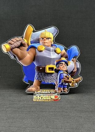 Акриловая коллекционная фигурка clash of clans, clash royale маленький принц 15 cм