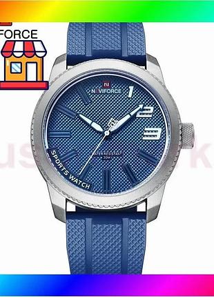 Bs naviforce nf9202t годинник best mix чоловічий | стильний кварцовий годинник із силіконовим ремінцем bas77/n