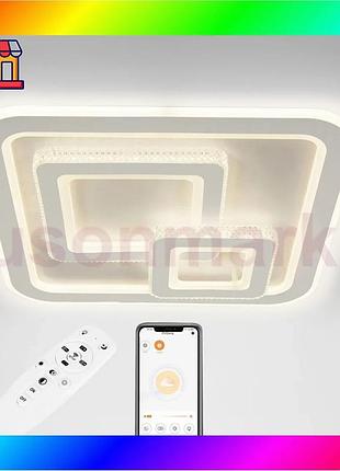 Bs потолочная led люстра, best mix светодиодный светильник sunlight 6200/500 bas77/n